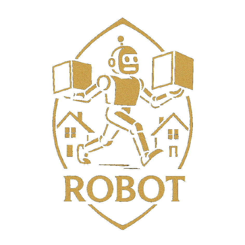 Robot Umzugsunternehmen Logo